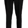 Dolce & Gabbana Elegant Black Two-Piece Martini Suit - Image 6