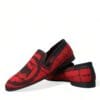 Dolce & Gabbana Torero-Inspired Luxe Red & Black Loafers - Image 7