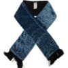Dolce & Gabbana Elegant Silk Men's Scarf in Regal Blue - Image 2
