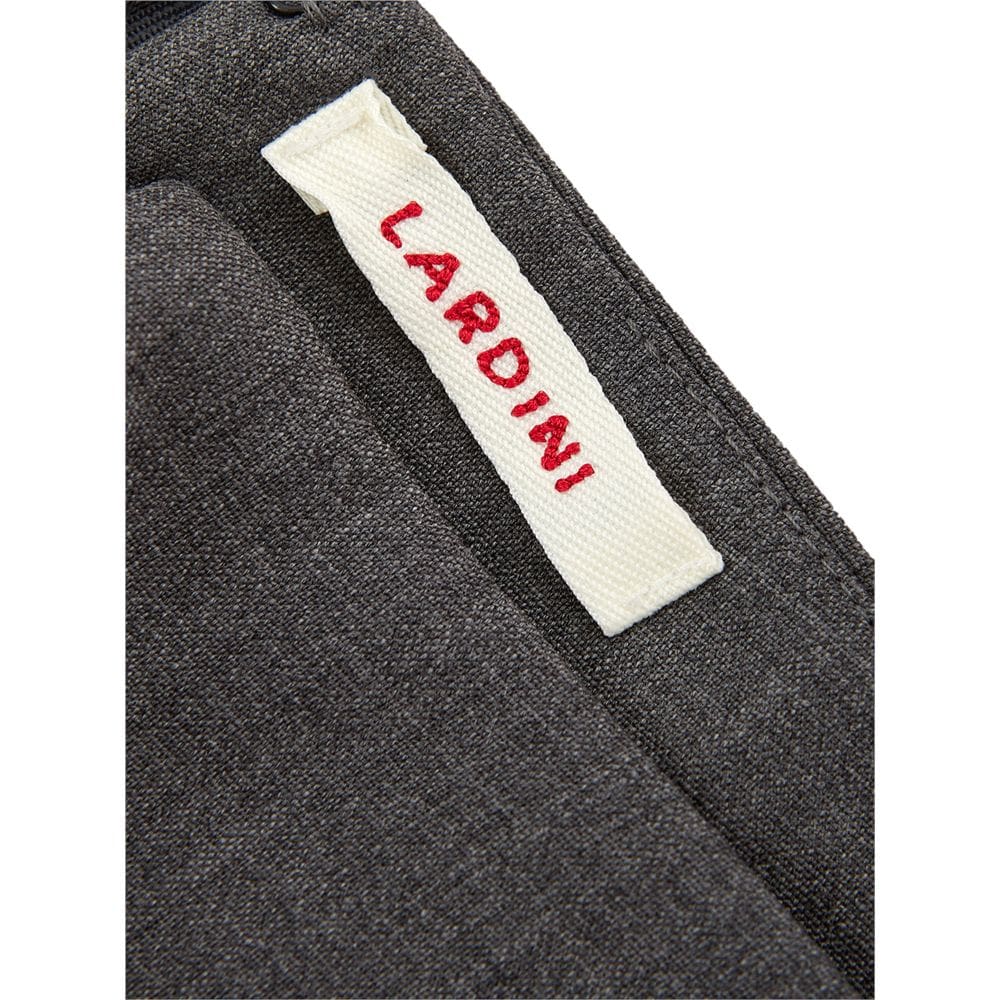 Lardini Chic Gray Wool Pencil Skirt - Image 5