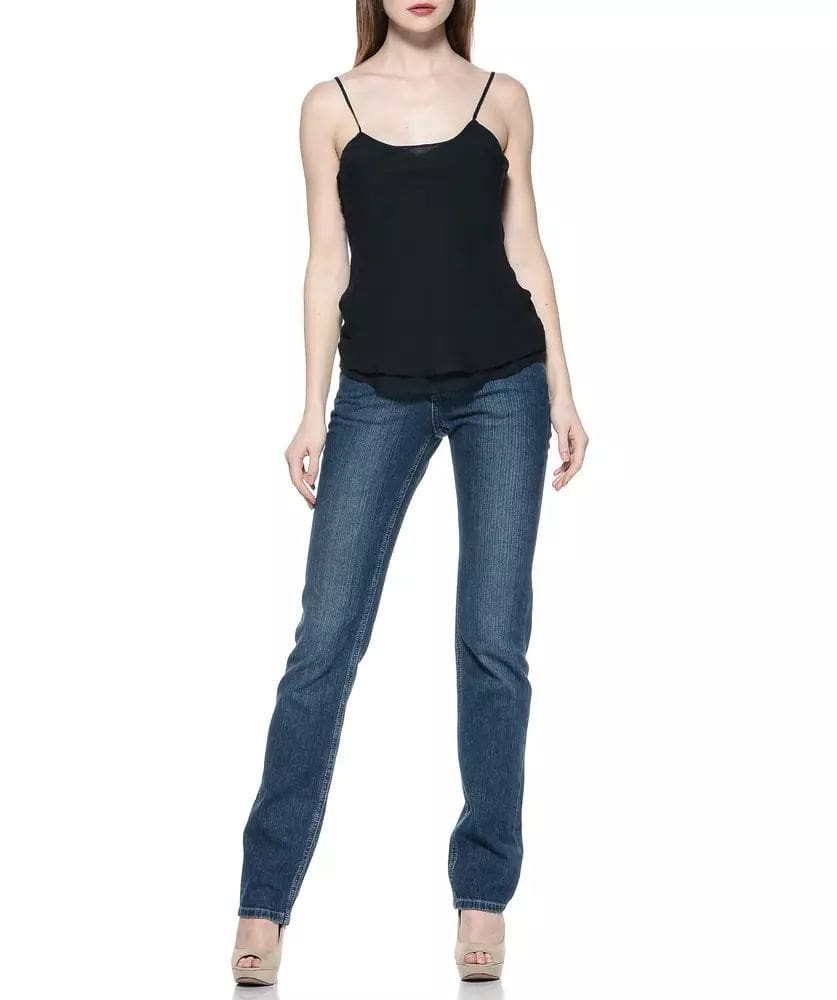 Ungaro Fever Blue Cotton Women Jeans - Image 3